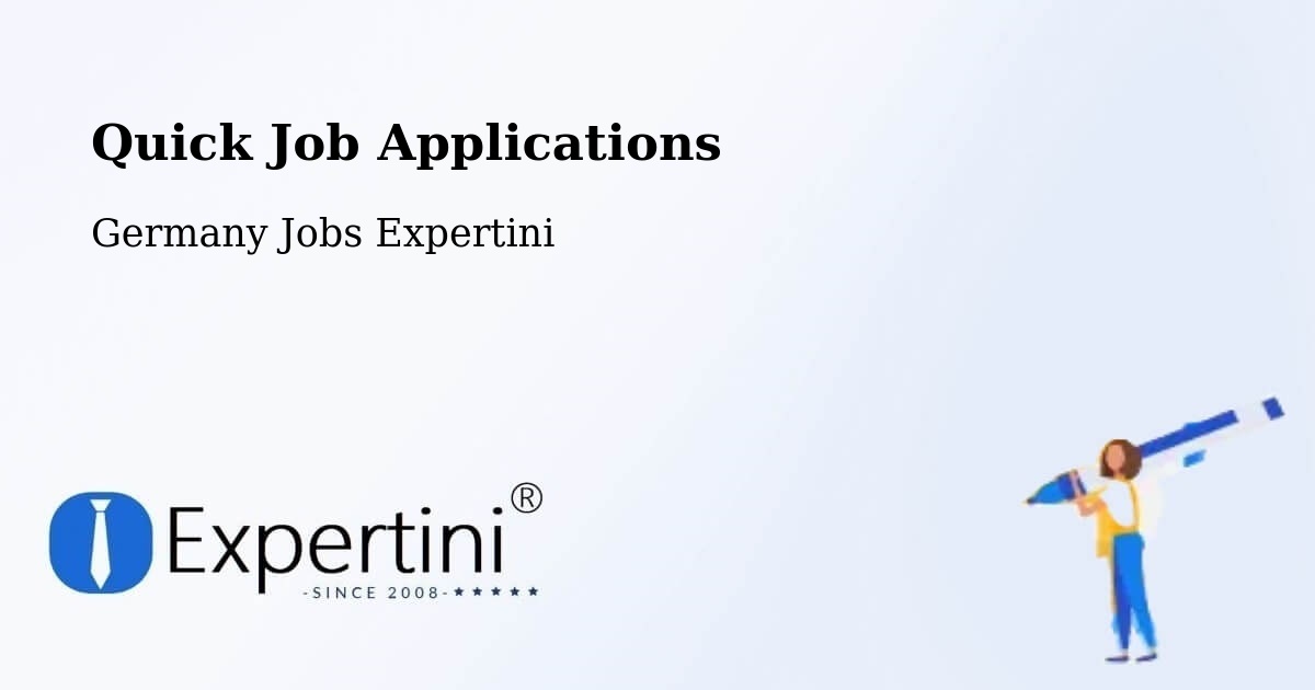 Quick Job Applications - Germany Jobs Expertini