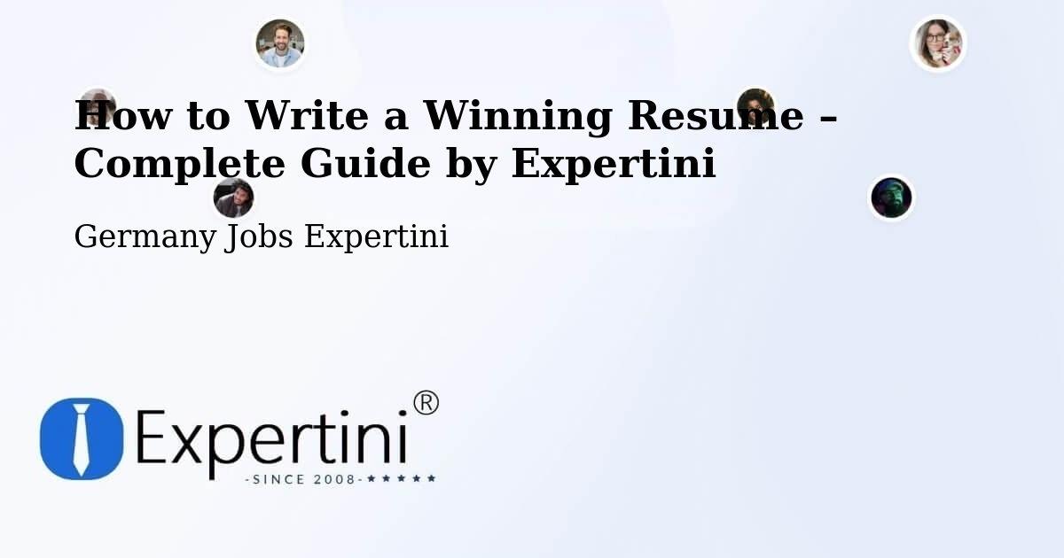 Resume Writing Guide for Job Seekers – Selm - Selm, Germany Jobs Expertini